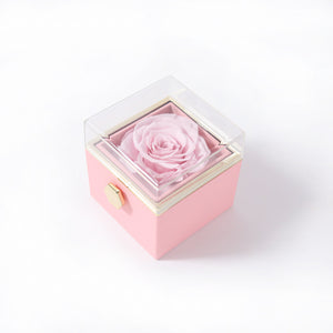 Éternelle élégance™ - Boîte à Bijoux et Rose Éternelle